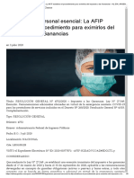 #Legislación Personal esencial_ La AFIP establece el procedimiento para eximirlos del impuesto a las Ganancias – AL DÍA _ ARGENTINA