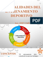 Generalidades Entrenamiento Deportivo 1