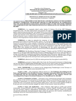 Sponsored By: Hon. Franscisvic S. Villamero: Provincial Ordinance 036-2020 Page 2 of 4