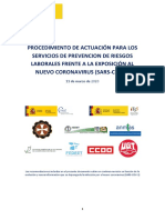 Prevencion Riesgos Laborales - COVID-19 11.03.20