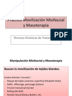 Práctico Movilización Miofascial y Masoterapia PDF