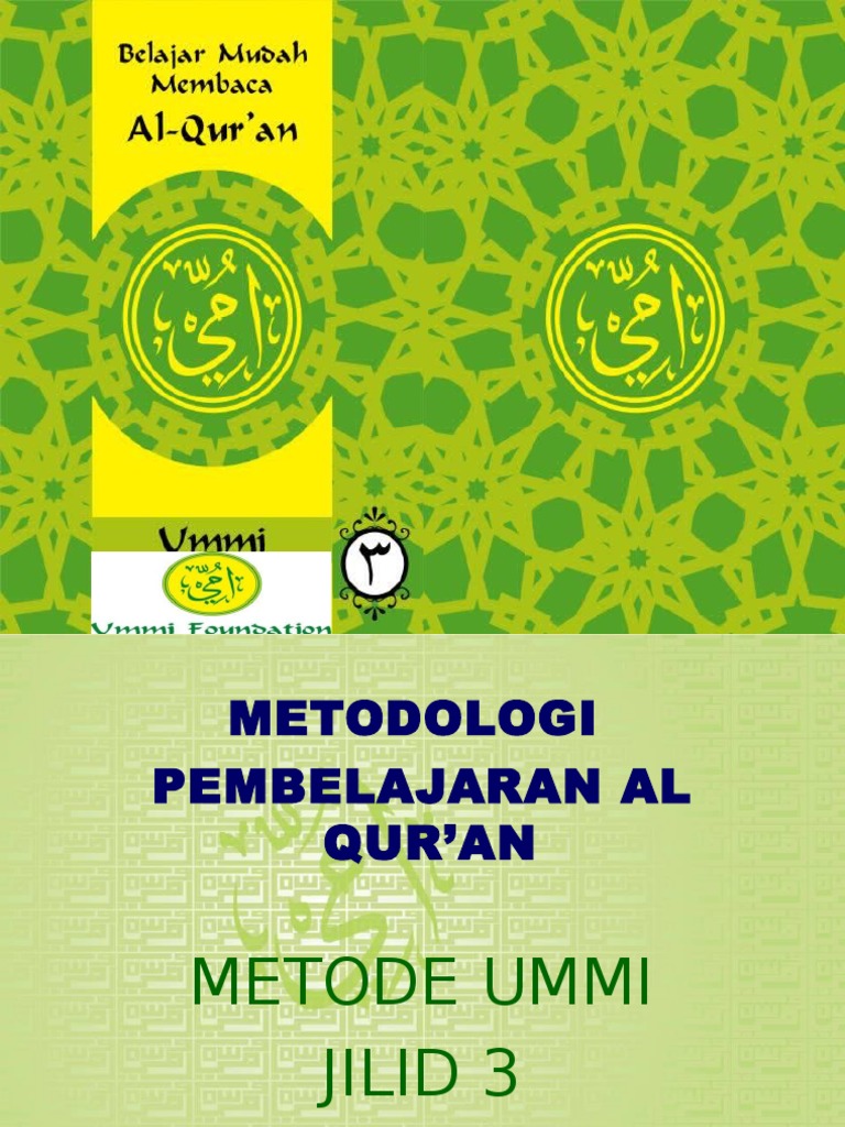 Materi Ummi Jilid 3