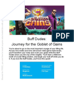 Buff Dudes 9-Week Journey To The Goblet of Gains Program Ebook (Croker2016) PDF