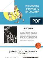 Historia del baloncesto en Colombia: sus orígenes y evolución