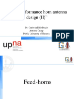 High Performance Horn Antenna Design II