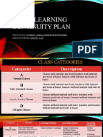 Class Learning Continuity Plan