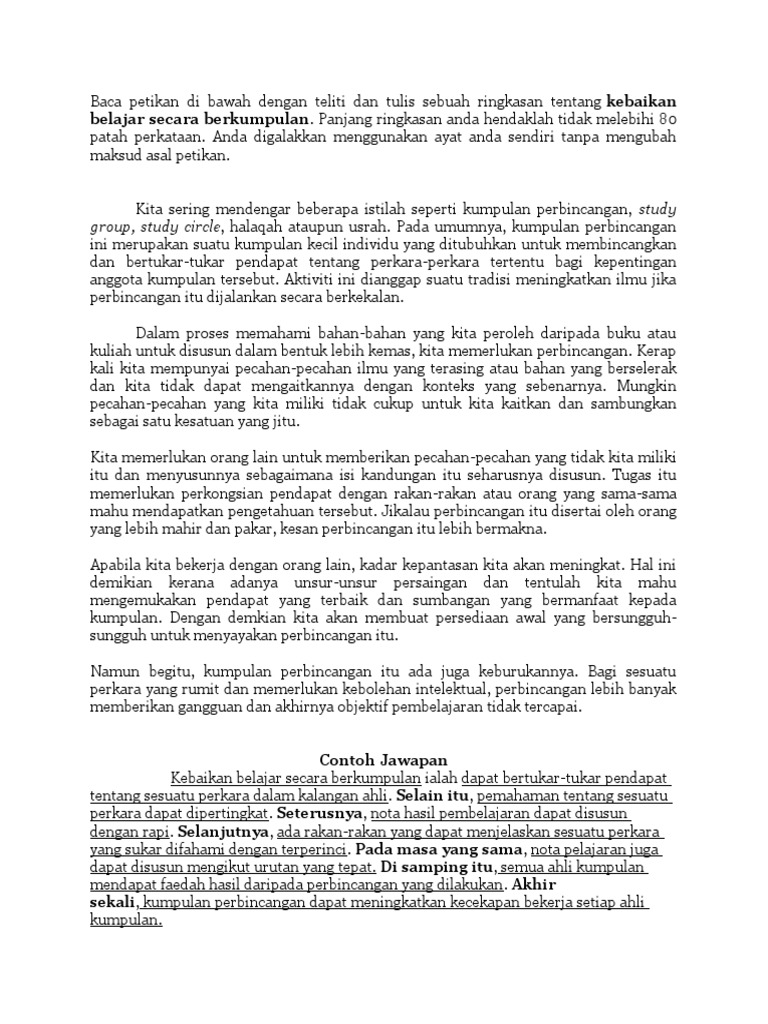 Kebaikan Study Group Pdf