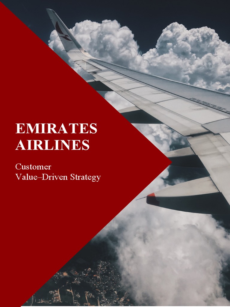 EMIRATES AIRLINE Customer ValueDriven Strategy PDF Airline Hub