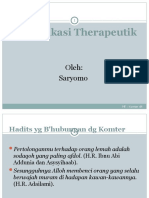 Konsep Komunikasi Theupeutik