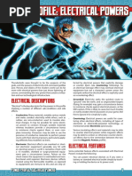 Power Profile - Electrical Powers PDF