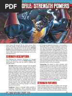 Mutants and Masterminds Third Edition Character Sheet | PDF