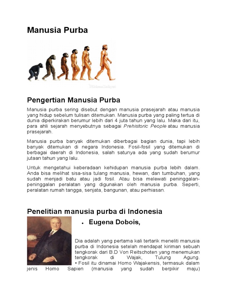 Manusia Purba Doc