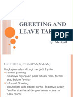 GREETING kls 7