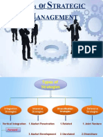Types of Strategic Management
