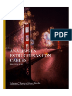 Análisis en Estructuras Con Cables