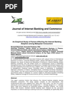 Download An Empirical Study of Factors Affecting the Internet Banking by Sadia Ali SN46998355 doc pdf