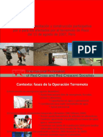 Programa de Capacitación y Construcción Participativa