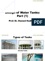 Design of Rect Water Tank