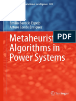 Metaheuristics Algorithms in Power Systems PDF