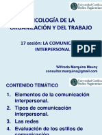 La Comunicación Interpersonal