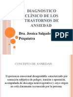 Diagnóstico Clínico Trastornos de Ansiedad