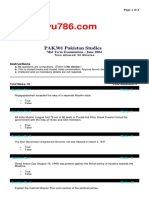 Pak301 Mid Term 2 PDF