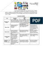 2.0 Rubric Participation