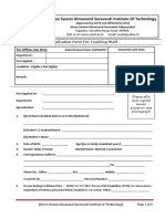 Application form for Teaching staff5