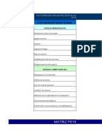 Excel Matriz Peyea