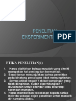 Bag. 9 PENELITIAN EKSPERIMENTAL