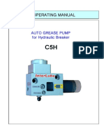 OPERATING MANUAL FOR AUTO GREASE PUMP