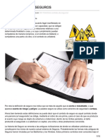 Contrato de Seguros PDF