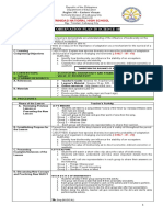 Class Obervation Plan in Science 10: Trinidad National High School