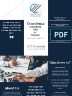 Consulenza: Consulting Club of Sdabac