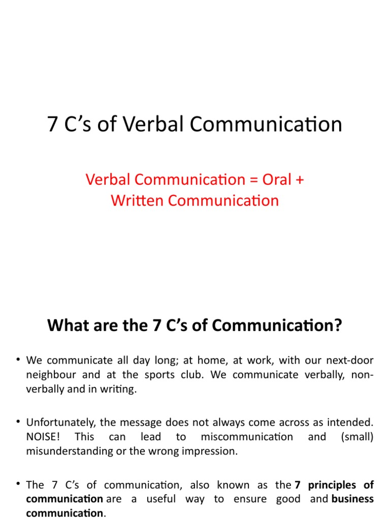 Mastering the 7 C's of Communication | PDF | Communication | Epistemology