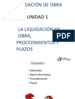 Liquidación de Obra