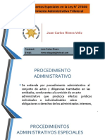 CLASE - 13 - PROCEDIMIENTOS ESPECIALES - TRILATERAL y FISCALIZACION