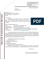 Surat Lamaran Kerja PT. SUMBER MITRA JAYA - Ervan T.O. Sihombing, SST PDF