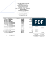 Phox India Industrial Services: Particulars Credit Debit