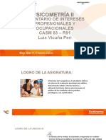 PPT Características Del Inventario de Intereses Profesionales y Ocupacionales CASM 83