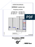 NORDAC vector mc frequency inverter operating manual