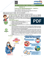 SEMANA 16 - MI PRIMER PROYECTO DE EMPRENDIMIENTO PARTE-8 EPT 3°, 4° y 5°