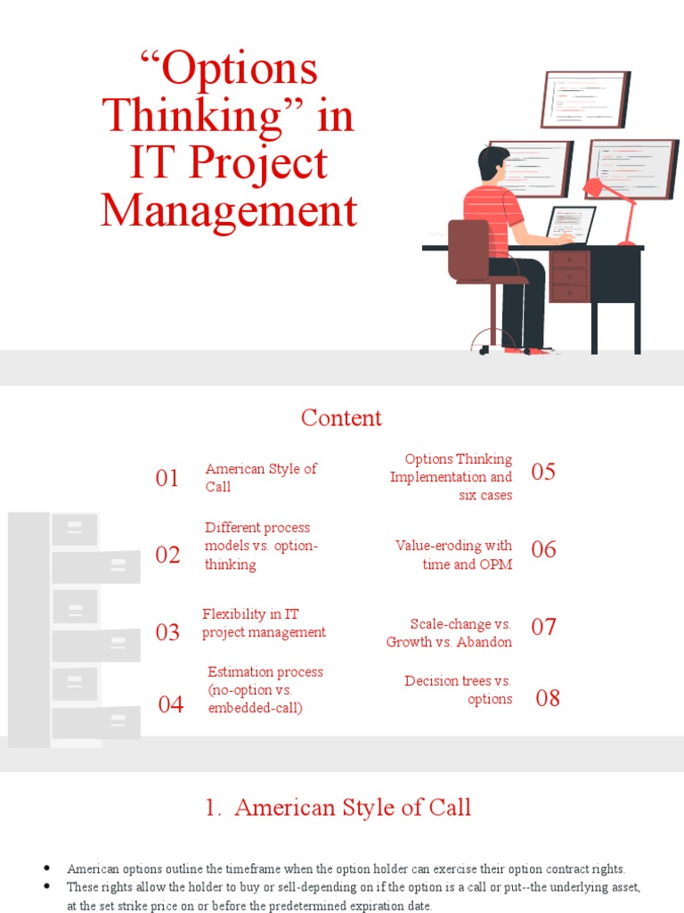 Options Thinking in IT Project Management | PDF | Option (Finance ...