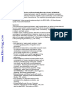 SICAM Q100 Specs PDF