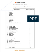 Detailed Lesson Plan For Class 5 English Oympiad