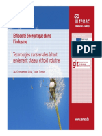 Technologies Transversales À Haut Rendement - Chaleur Et Froid Industriel PDF