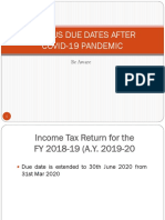 Due Date After Covid19 PDF