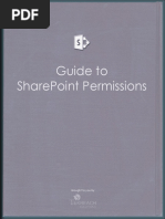 Guide To Sharepoint Permissions: Brought To You by