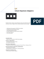 Modular Furniture Keystone Adapters - Signamax