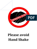 No Hand Shake